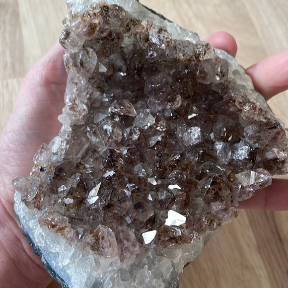 XL Amethyst Cluster with Cacoxenite- Reiki Energy Healing- Meditation- Decor - Picture 6 of 6